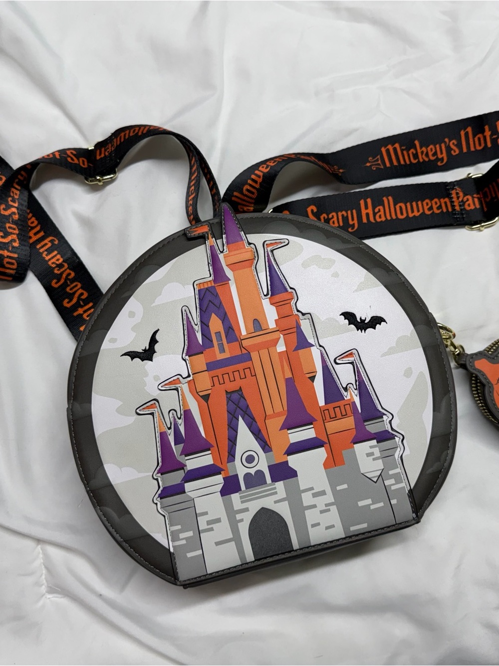 Disney Parks Loungefly Mickey’s Not-So-Scary Halloween Party 2025 Crossbody Bag